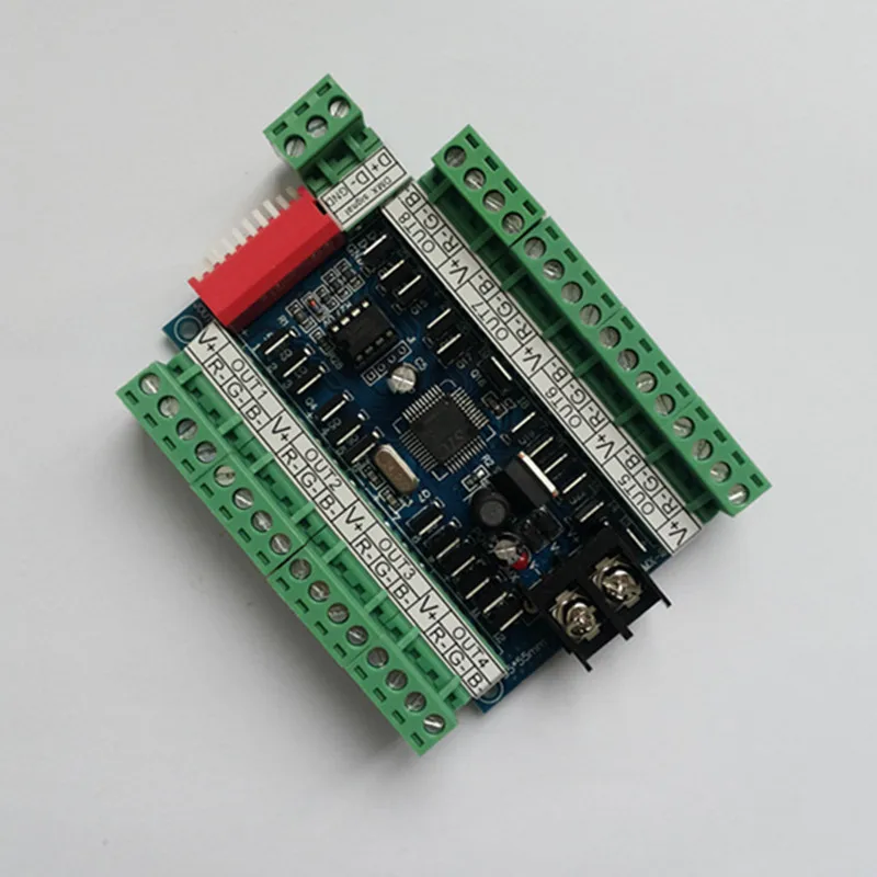 Быстрая доставка 1 шт 24 канала DMX512 DMX светодиодный декодер|led dmx decoder|dmx decoderdmx512 decoder |