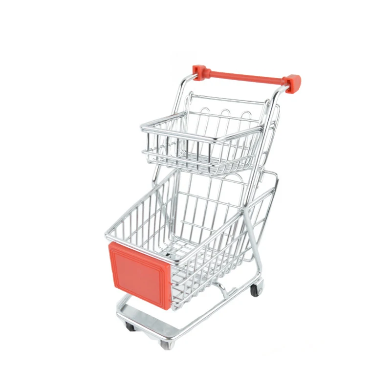 1 шт Цвет отправляется случайная жареная куриная корзина мини тележка