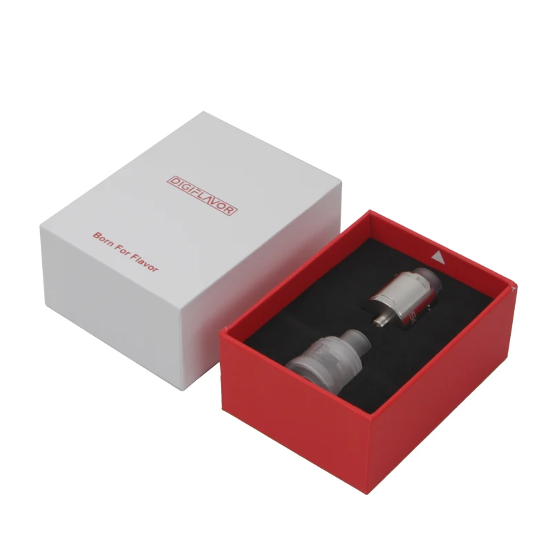 Оригинальный Digiflavor дропшиппинг Solo RDA с одной катушкой 22 мм два колпачка стандарт