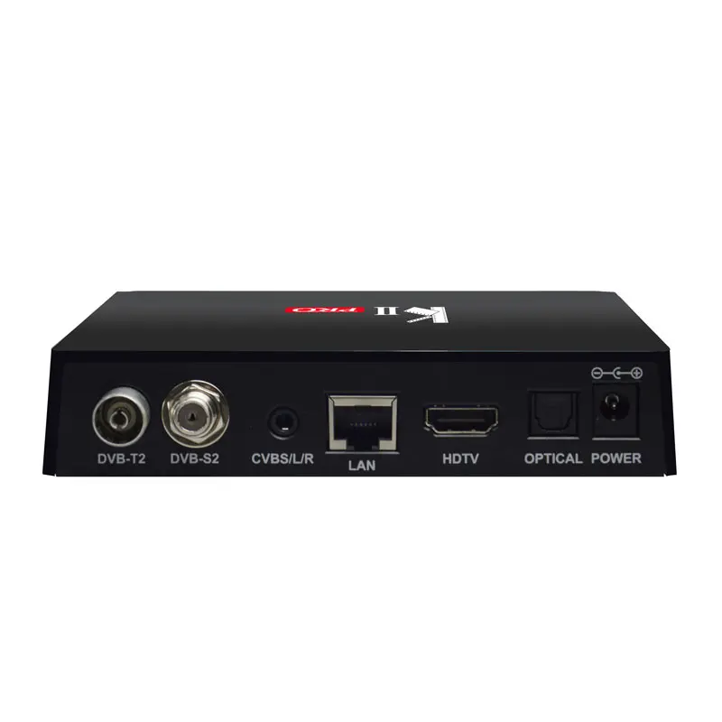 MECOOL KII PRO DVB-S2 DVB-T2 DVB-C Amologic S905D четырехъядерный Android 7,1 tv Box 2 Гб 16 Гб rom K2 Pro 1080P 4K H.265 медиаплеер