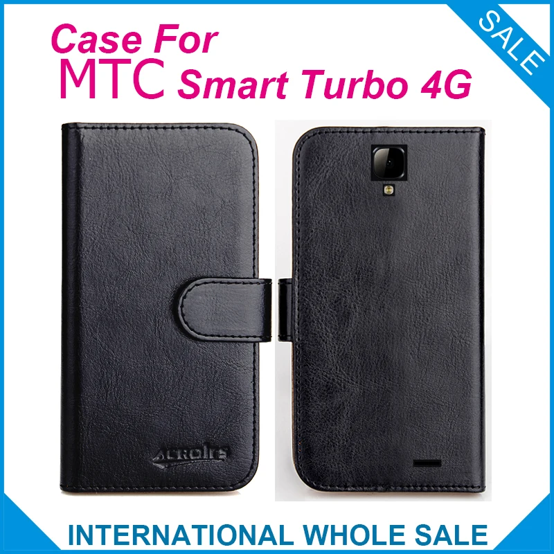 Хит! 2017 mtc Smart Turbo 4G чехол 6 видов цветов высококачественный эксклюзивный кожаный