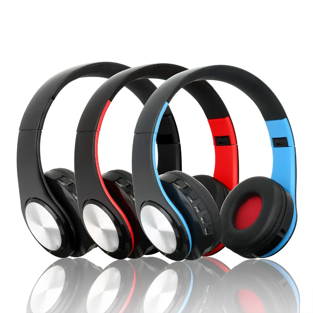 BTH 818 Складная Беспроводная bluetooth гарнитура 4 2 стереонаушники наушники радио hands