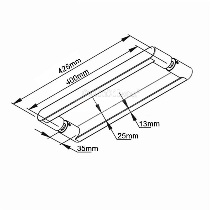 1 шт. золотистые/полированные хромированные/черные безрамные стеклянные дверные