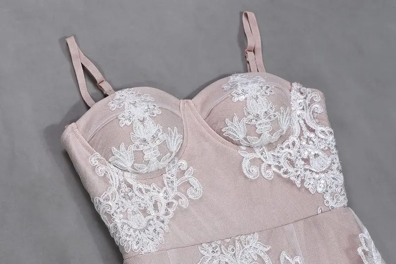 Gosexy модные женские туфли белого цвета с шнурковой Повязкой Вечерние Платье пикантные Клубные V образным вырезом повязки миди летние платья