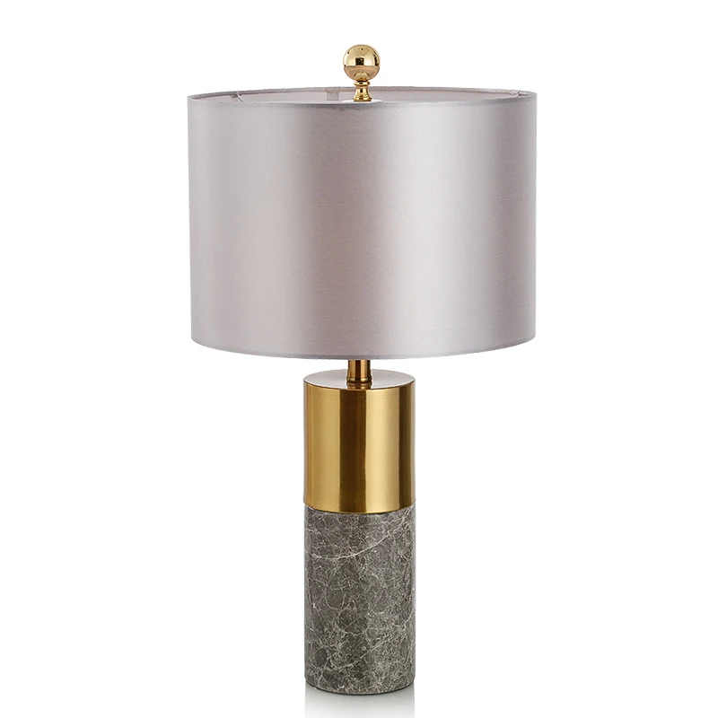 Нордическая настольная лампа MLZAOSN с мраморной текстурой креативная модель