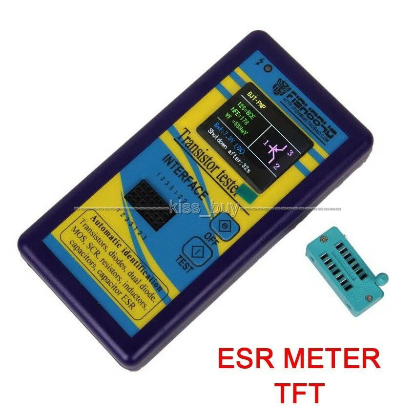 DYKB TFT LCD Транзистор тестер Диод тиристорный емкостной резистор индуктивность MOSFET