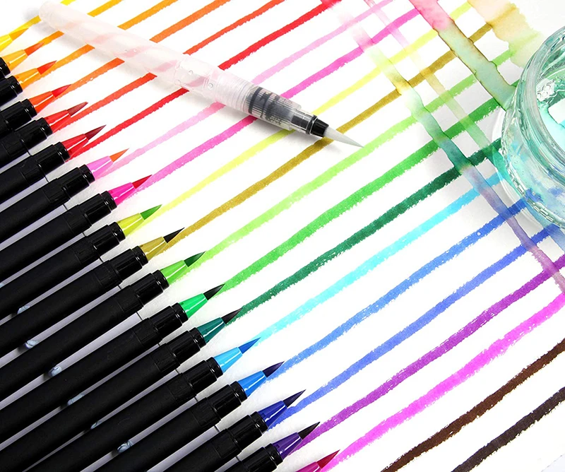 48 окрашивающие Маркеры Ручка эффект раскраска рисунок манга комическая