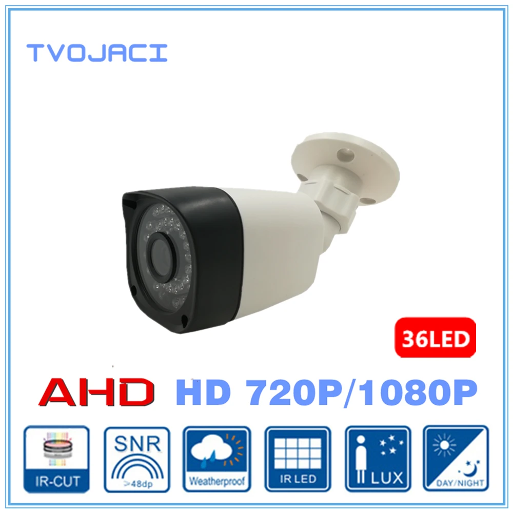 Камера наблюдения AHD аналоговая Высокая четкость 1/4 ''CMOS 1.0MP 720P 2.0MP 1080P CCTV камера IR Cut Fiter Security Outdoor|security