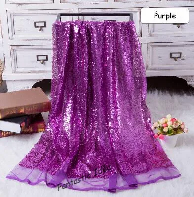 purple 5FTX6FT Бирюзовая/фоновая ткань с золотистыми блестками занавеска Свадебная вечеринка банкет фото стенд деко - Цвет: purple