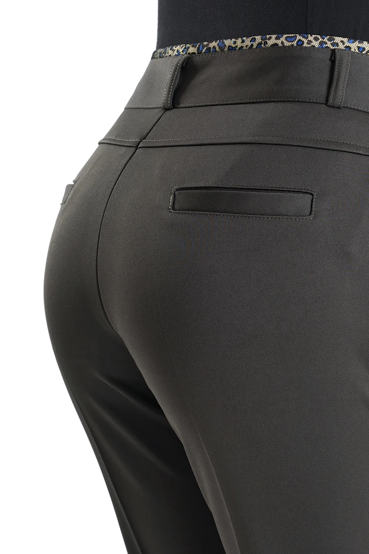 Новое поступление высокая талия черный коричневого цвета хаки свободного покроя