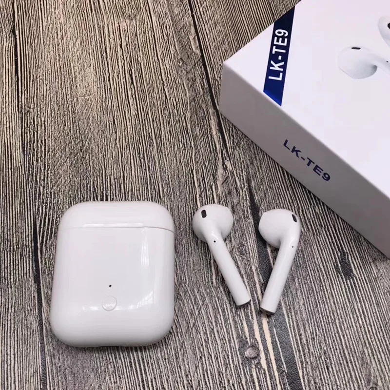 2019 TWS LK Te9 1:1 беспроводные наушники bluetooth 5 0 беспроводная гарнитура авто Поддержка