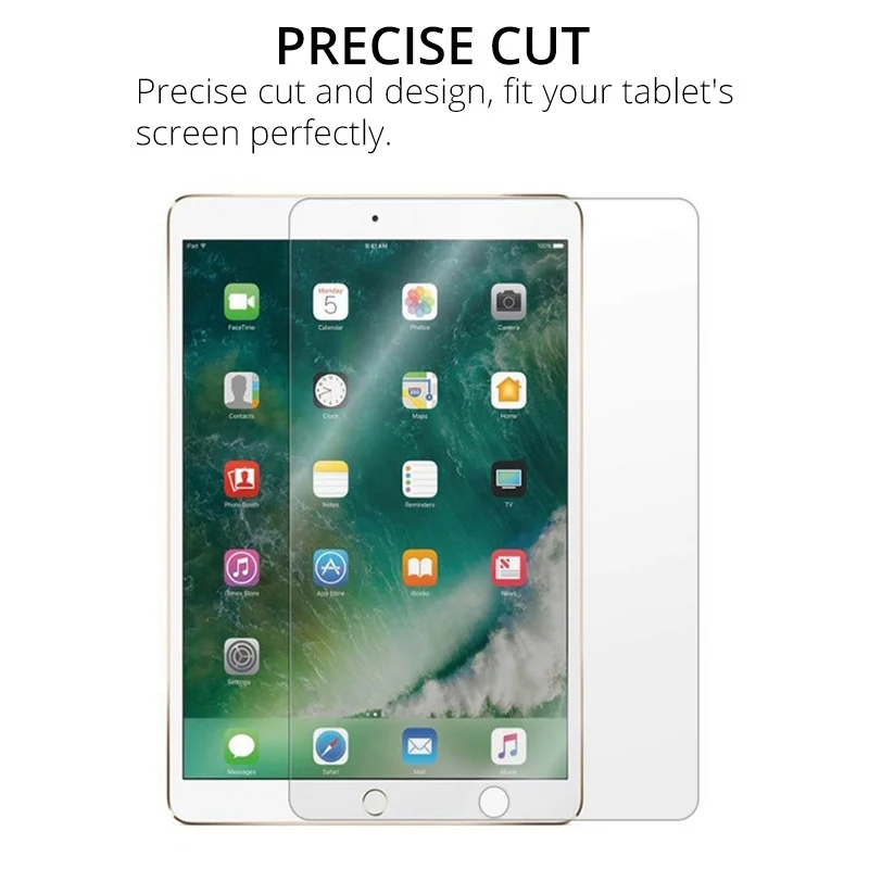 Закаленное стекло для iPad Pro 10,5 дюймов 9 H твердость против царапин Закаленное стекло Защитная пленка для экрана для iPad Pro 10,5