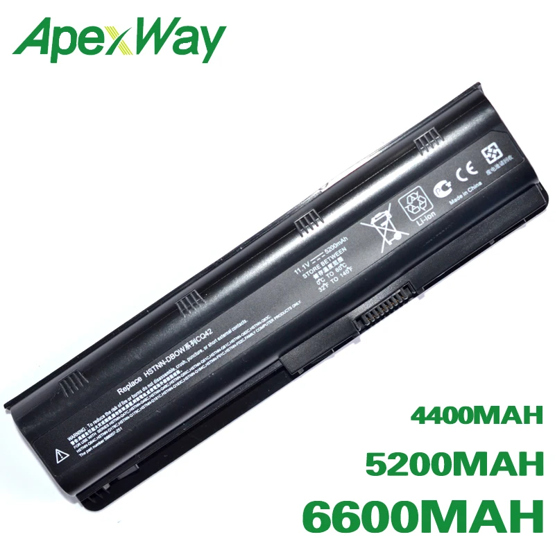 11,1 v Батарея для HP Compaq Presario CQ42 G62 CQ32 MU06 CQ43 CQ56 CQ62 CQ72 для PAVILION DM4 DV4 DV5 DV6 DV7 G4 G6 G7 593554-001 аккумулятор большой емкости