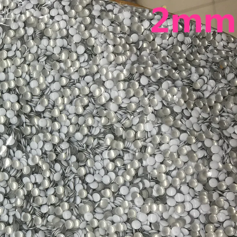 Новый 2 мм белый круглый горячей фиксации nailhead прессование панелей гвоздики панк