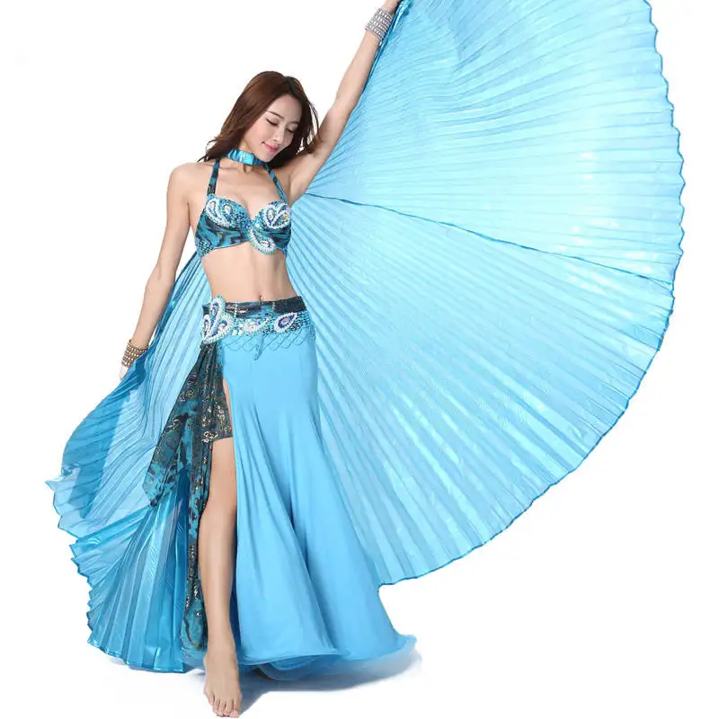 Реквизит-крылья для танца живота, 10 цветов - Цвет: turquoise