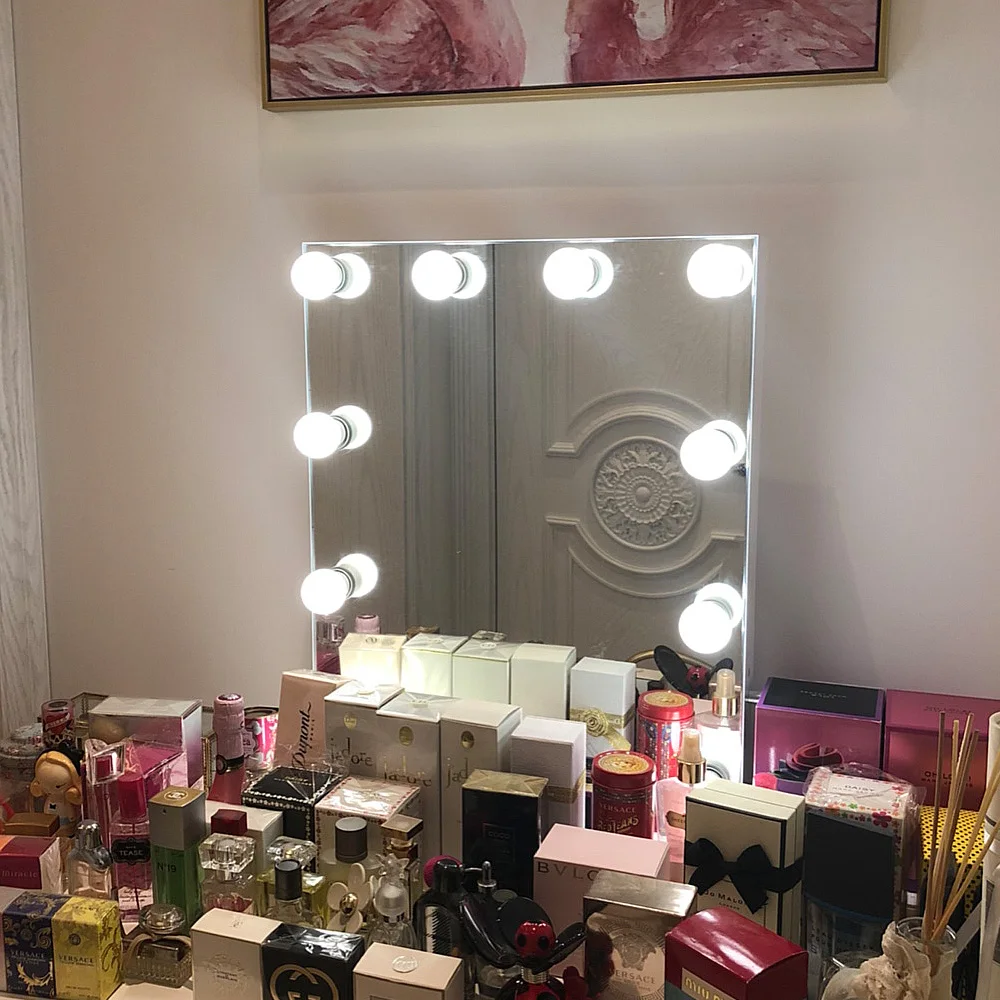 10 Вт LED косметическое зеркало освещение луковицы струнная плавная регулировка