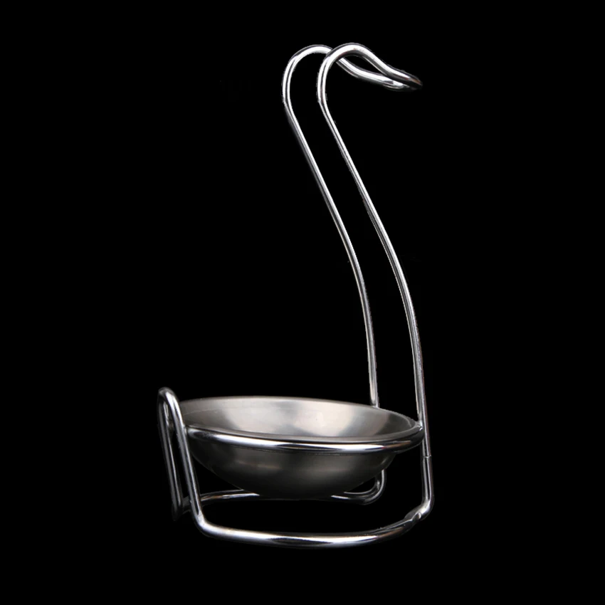 Элегантный лебедь из нержавеющей стали сиденья стойки крышка отдыха стойка с