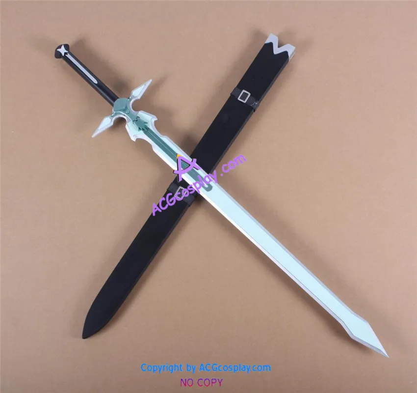 Искусство меча онлайн Кирито белый меч реквизит косплей ПВХ сделанный ACGcosplay |