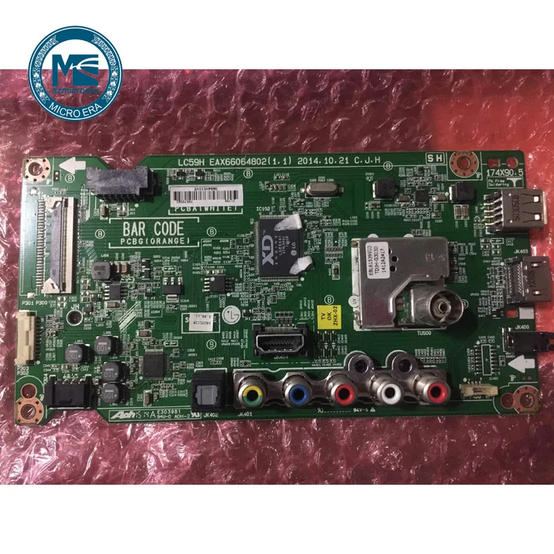 Абсолютно новая материнская плата для телевизора LG 43/49LF5400-CA EAX66064802(1,1