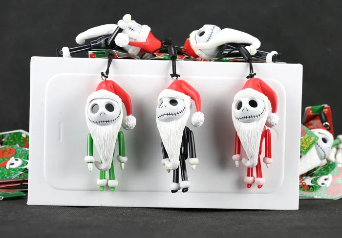 10 шт./лот длинная борода Джек Скеллингтон ключ Чиан кулон кошмар до Рождества 2 3