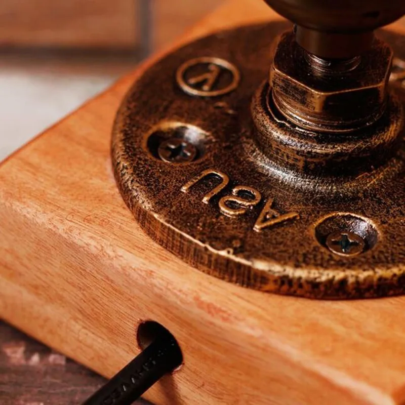 Винтажная настольная лампа в стиле ретро для кофейни 40 Вт 220 В|desk light|desk lamplight desk |