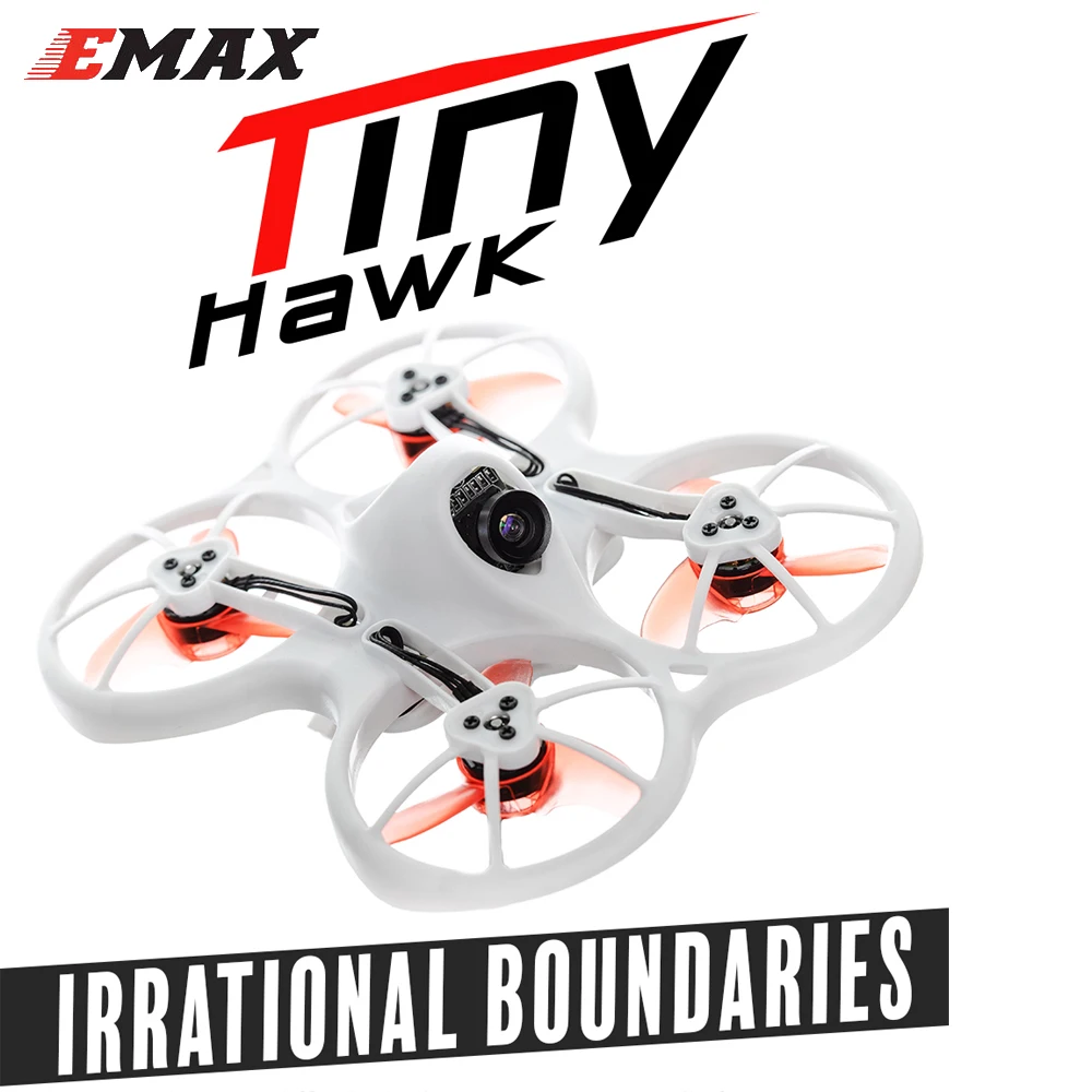 

Emax Tinyhawk 75 мм F4 Magnum 5,8G Мини RC FPV Дрон с камерой 2 ~ 3S Lipo очки и передатчик BNF версия Новогодний подарок