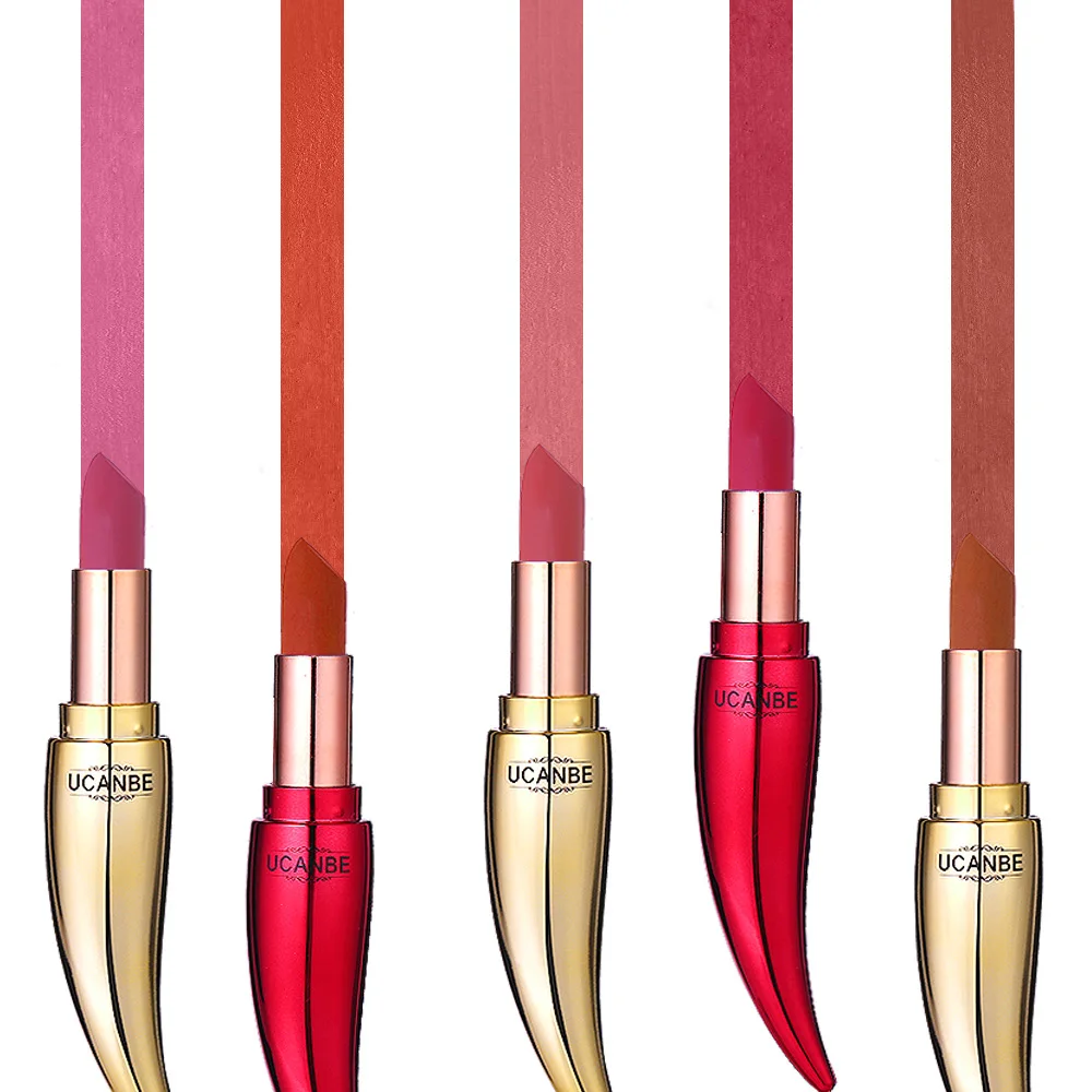 Новая роскошная королевская Увлажняющая губная помада матовая стойкая Золотая