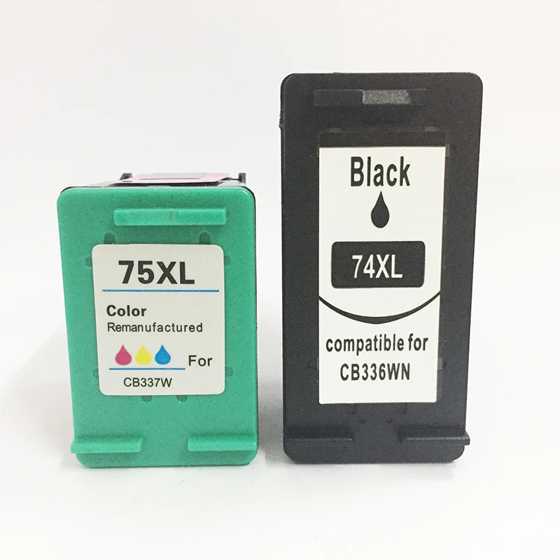 Einkshop 74 75 xl сменный чернильный картридж для HP 74xl 75xl Photosmart C4200 C4280 C4345 C4380 Officejet J5780 J6480 |