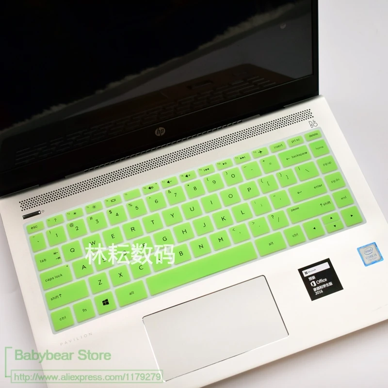 2017 новая силиконовая для ноутбука Защитная крышка клавиатуры HP Pavilion X360 14 14t Pav BA073T