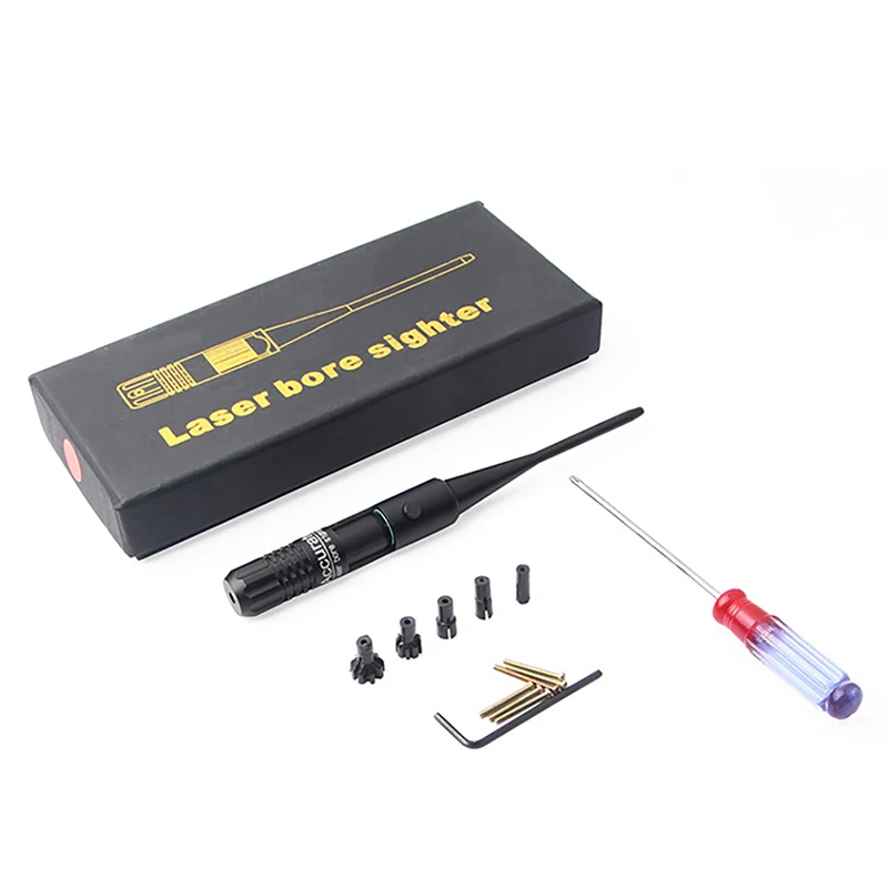 (Без батареи) красный лазерный калибровки область батарея прицел управление