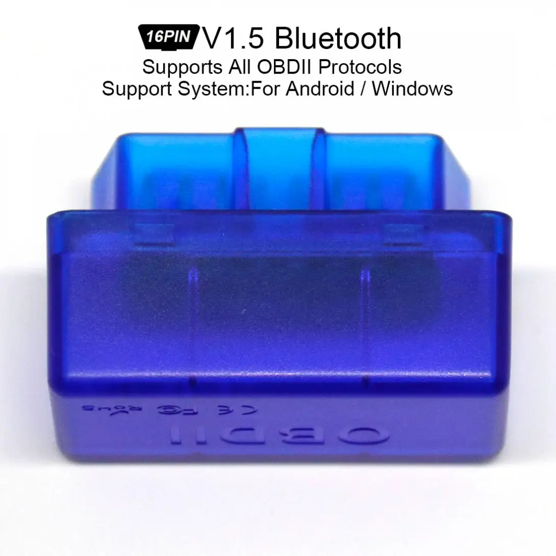 V1.5 16 PIN Bluetooth 2 0 сканер беспроводной интерфейс автоматический считыватель кодов