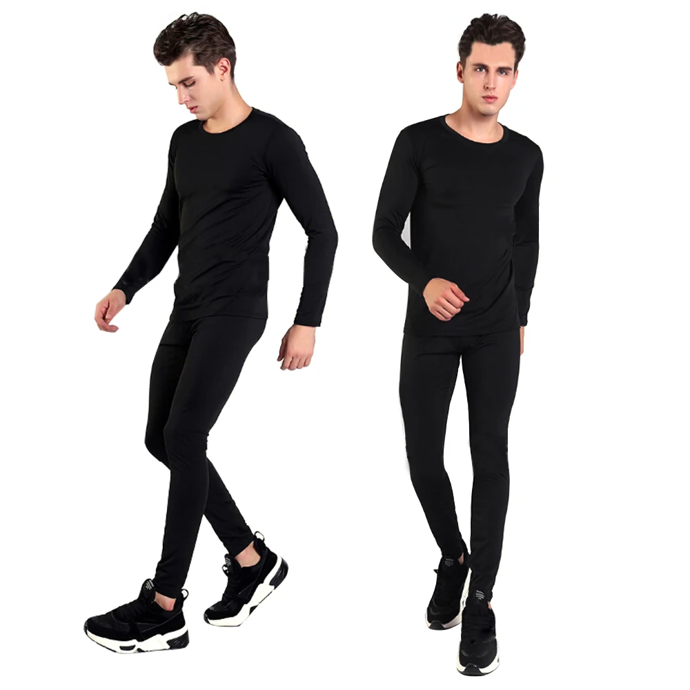 Комплект мужского термобелья на флисовой подкладке рубашка и Топ с длинным