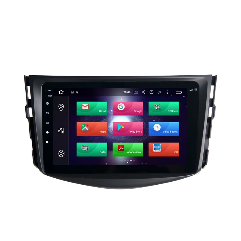 Aoluoya IPS 4G RAM 32G ROM Восьмиядерный Android 8 0 автомобильный dvd плеер для Toyota RAV4 RAV 4 2007 2008 2009