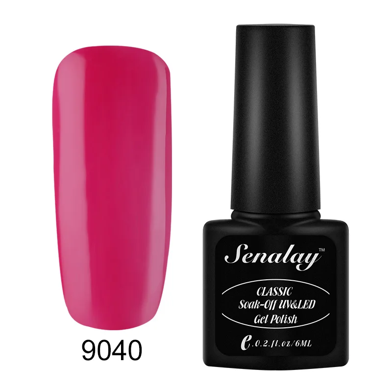 40 SENALAY Гель-лак набор для маникюра UV Vernis полуперманентное верхнее покрытие гель-Лаки лак для ногтей лампа Лаки лак для ногтей праймер - Цвет: 40