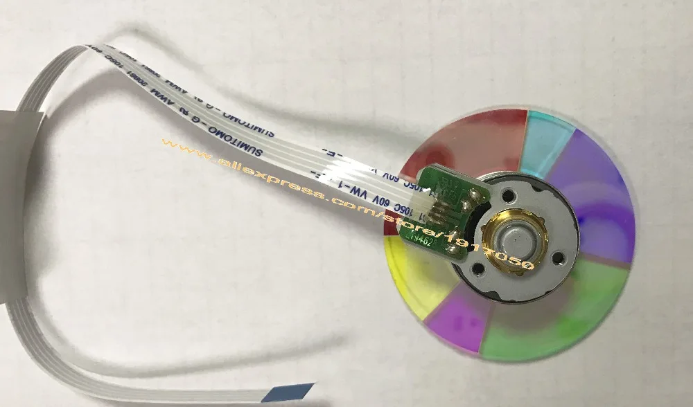 

Color wheel for Optoma HD65 HD70S projectors , 6 segments 40mm