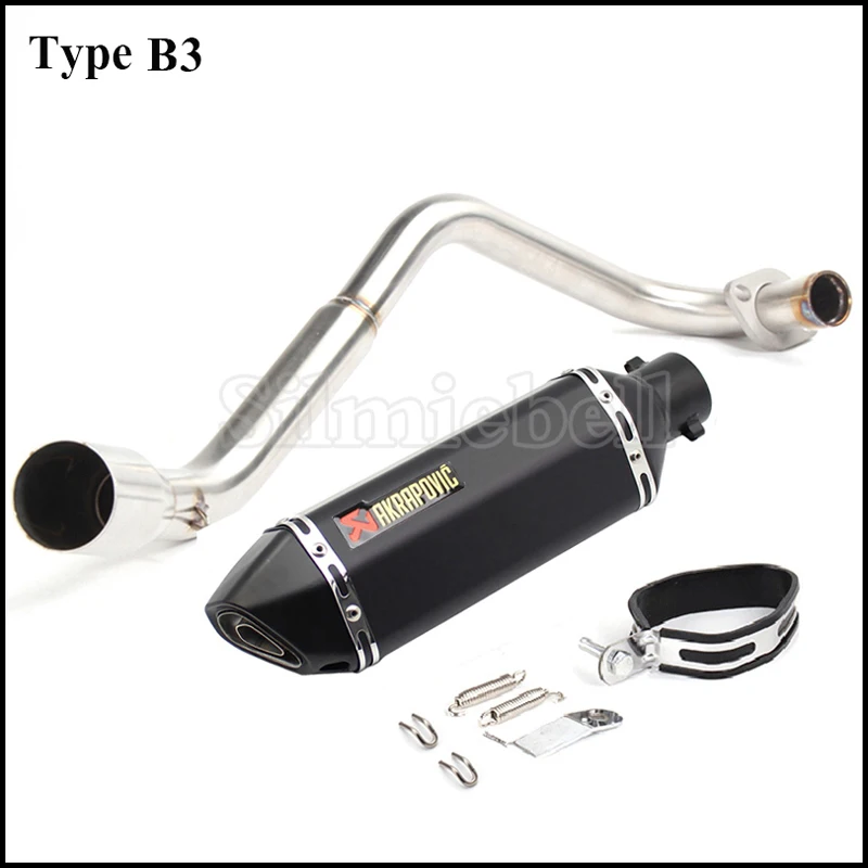 Akrapovic выхлопная труба мотоцикла без шнуровки с полной системой Escape Moto глушителя