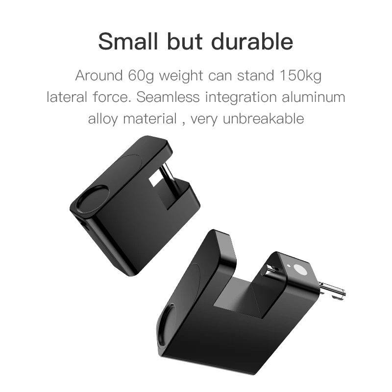 USB rechargeable Case Lock Smart Fingerprint Waterproof Security Door Luggage Bag closet | Безопасность и защита