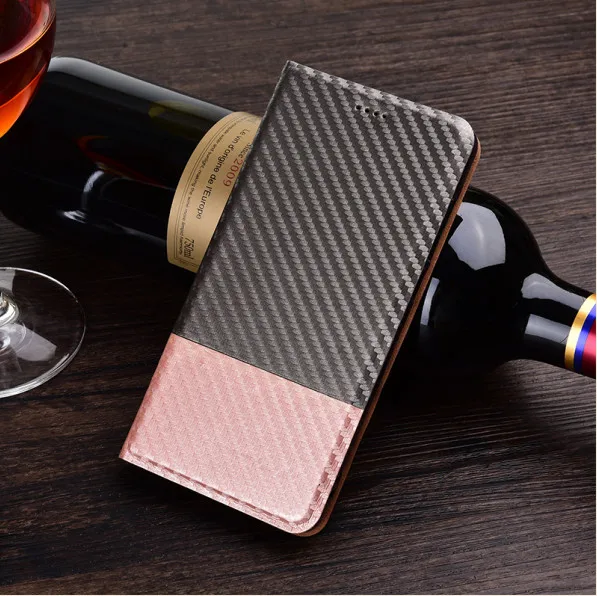 LS11 из искусственной кожи чехол телефона с держателей карт для Meizu X8(6,2 ') чехол для телефона для Meizu X8 флип чехол - Цвет: Grey n Pink