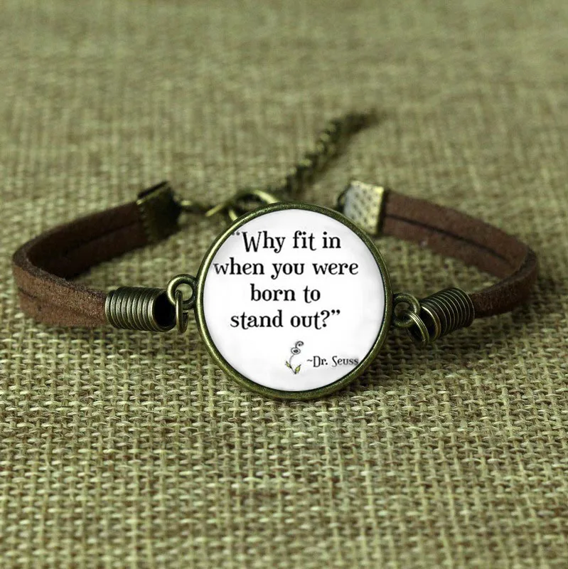 Ожерелье чокер с надписью Dr Suess|quote necklace|choker necklacenecklace necklace |