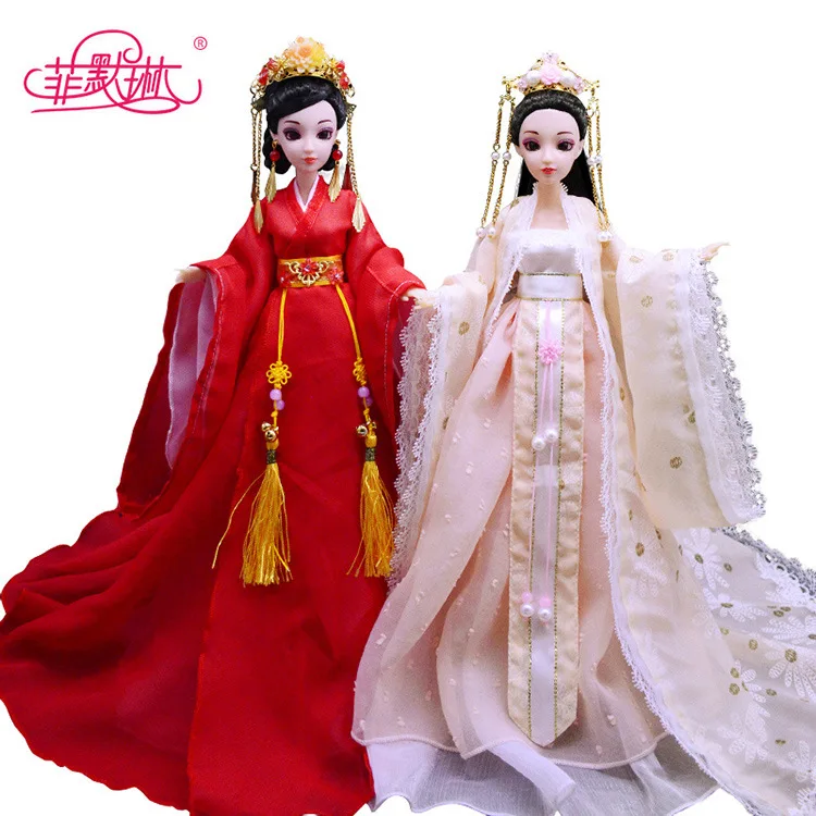 Красивые китайские старинные куклы для телеплея легенда о фу Яо шелковая