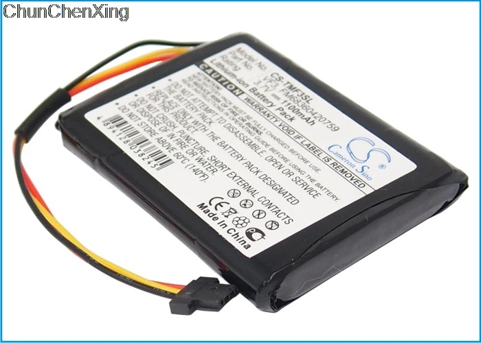 Аккумулятор Cameron Sino FM68360420759 VF3 для TomTom Go XL330S Quanta 1100 мАч|Цифровые аккумуляторы| |