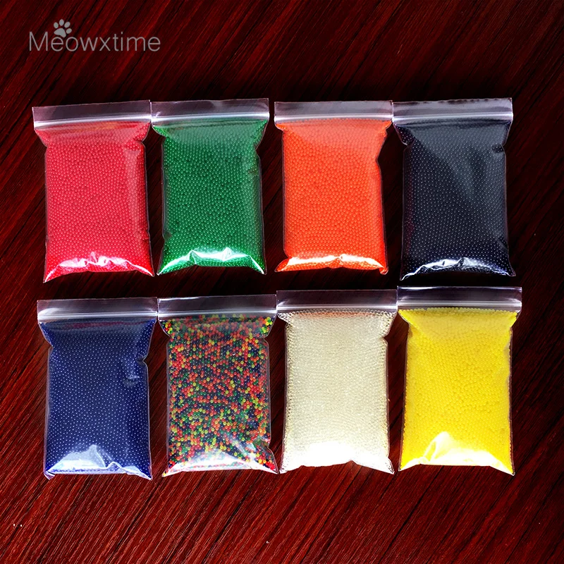 

Crystal Soil Mud 12000PCS Grow Up Water Beads Cute Hydrogel Magic Gel Jelly Balls Sea Babies For Vase Decor
