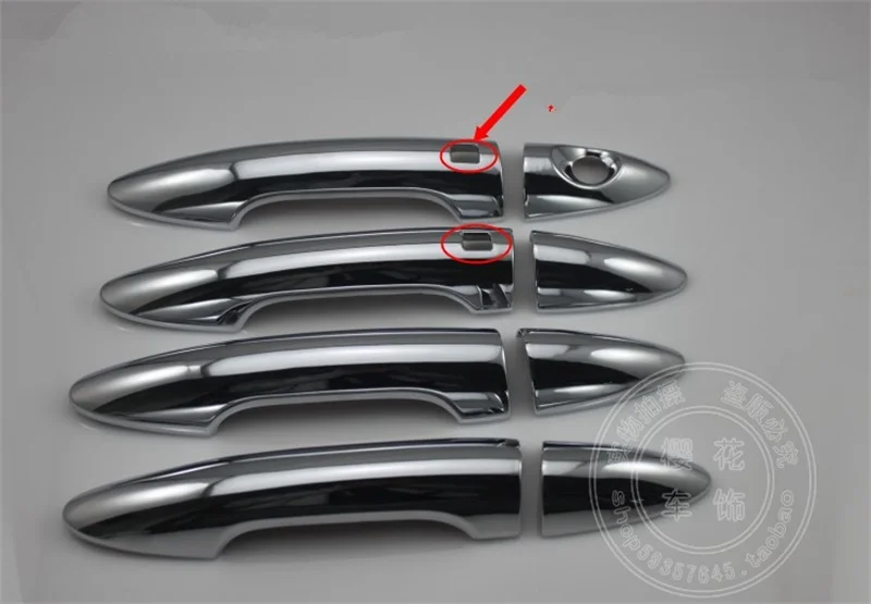 Хромированная накладка на дверную ручку автомобиля из АБС пластика с умными