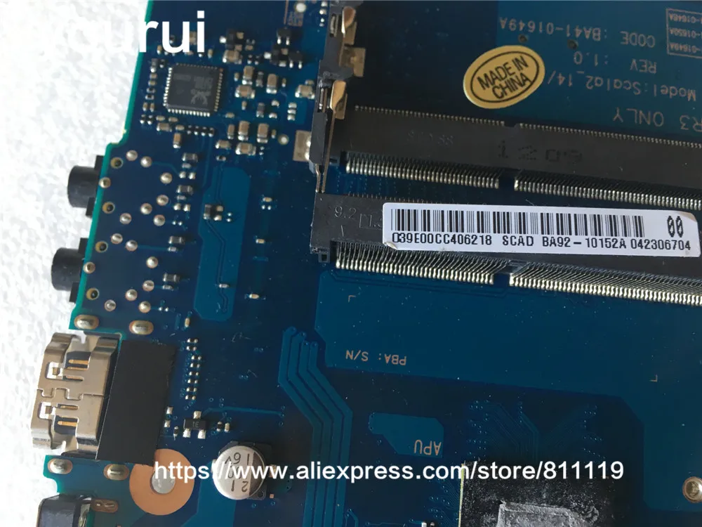Yourui для RV415 RV515 BA41 01649A BA92 10152A 10152B DDR3 компьютер на любом транспортном