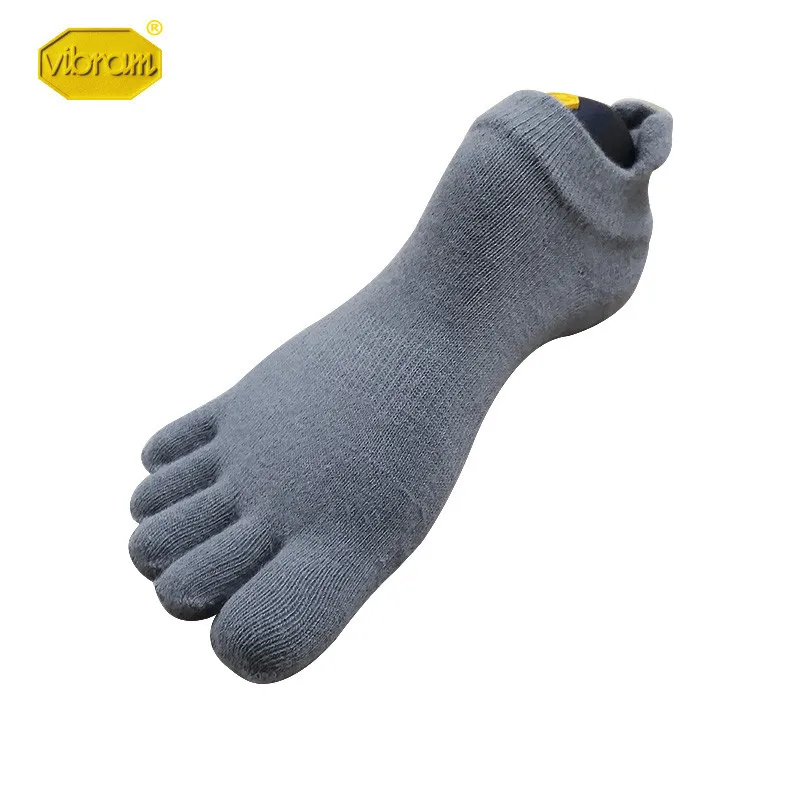 Vibram/носки с пятью пальцами для мужчин и женщин; сезон весна-лето; уличная одежда для отдыха; впитывающая пот Спортивная одежда; Низкие однотонные носки