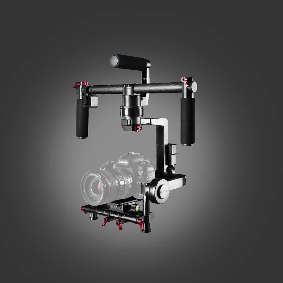 ALUMOTECH Новинка! Bluetooth Управление 3 оси ручной Gimbal Бесщеточный Стабилизатор для