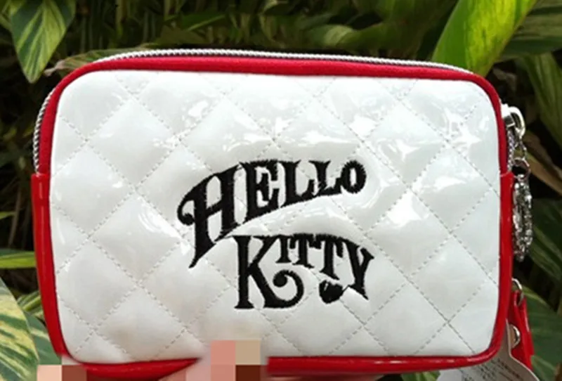 Новая женская сумочка Hello Kitty косметичка кошелек Чехол W1209