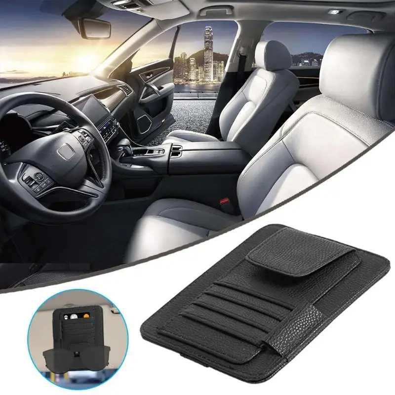 Солнцезащитный щиток для автомобиля держатель карт авто аксессуары Организатор