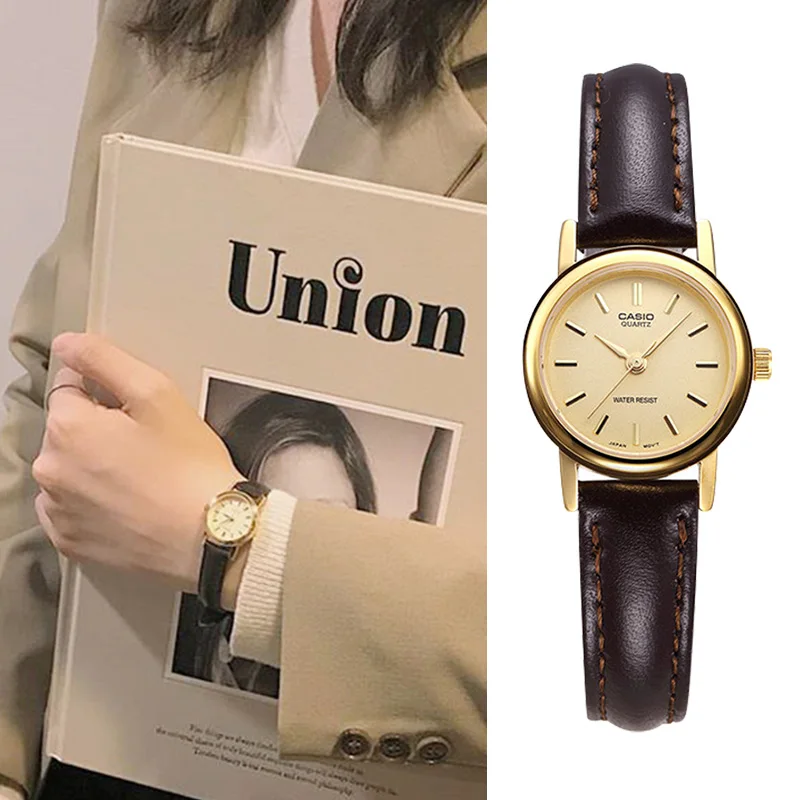 

Casio Watch Brown Simple Vintage Quartz Women's Watch LTP-1095Q-9A