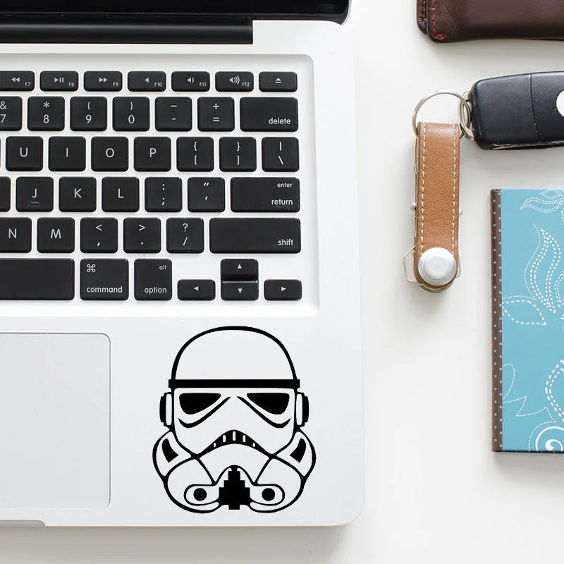 

Storm Trooper Comic Trackpad Decal Laptop Sticker for Macbook Pro Air Retina 11 12 13 15 inch Vinyl Mac Notebook Touchpad Skin